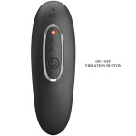PRETTY LOVE - REMINGTON MASSAGGIATORE VIBRANTE ANALE E VAGINALE NERO
